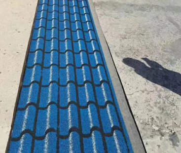 立體彩砂防水卷材